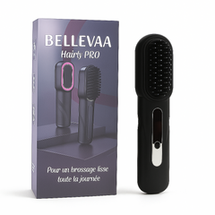 Hairly PRO - Brosse lissante et chauffante portable