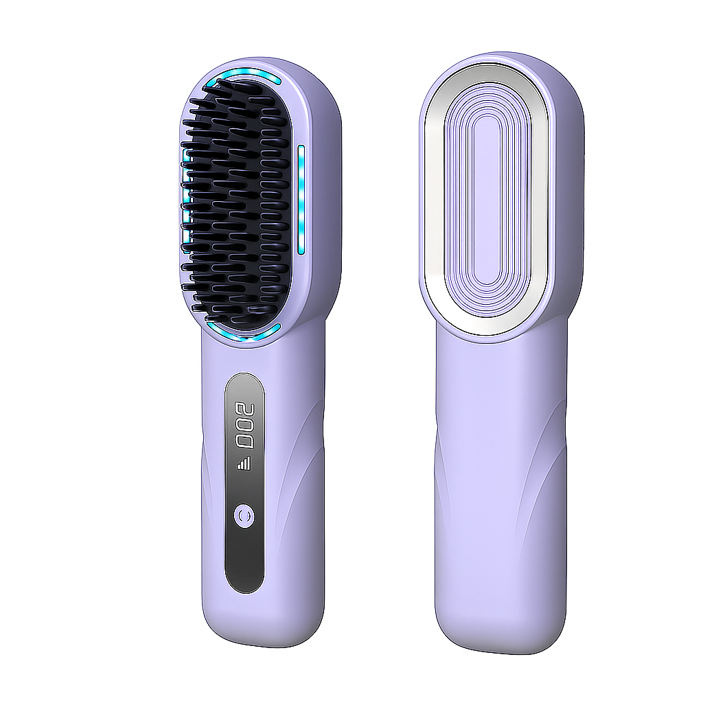 Hairly PRO - Brosse lissante et chauffante portable