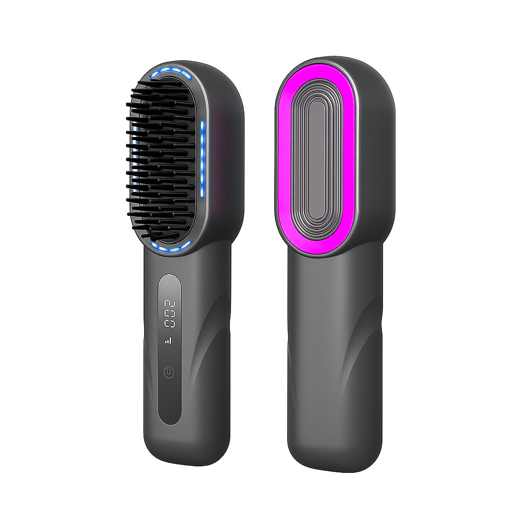 Hairly PRO - Brosse lissante et chauffante portable