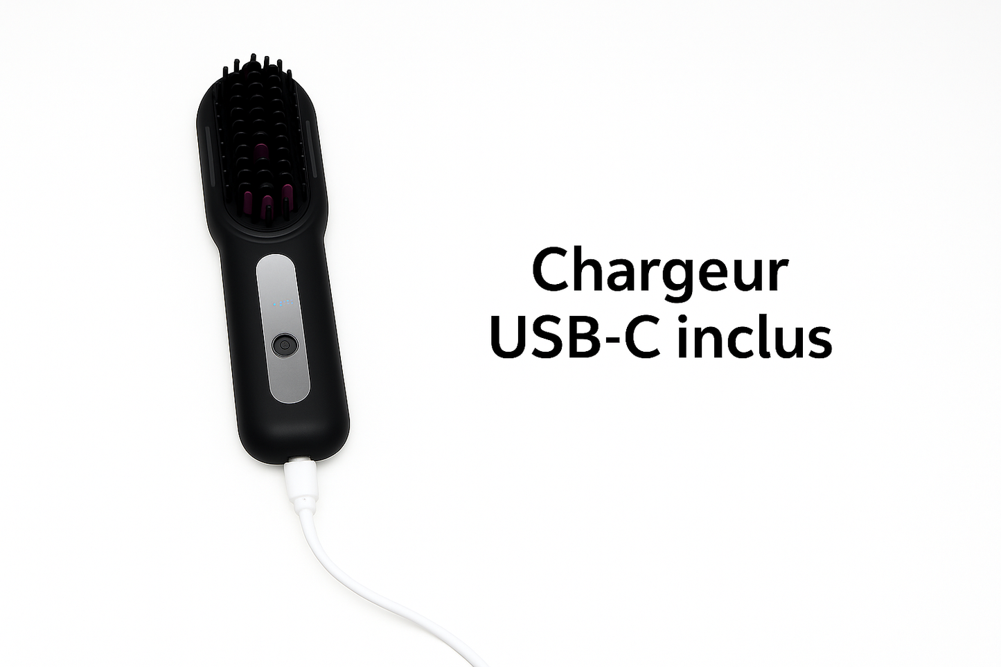 Hairly PRO - Brosse lissante et chauffante portable
