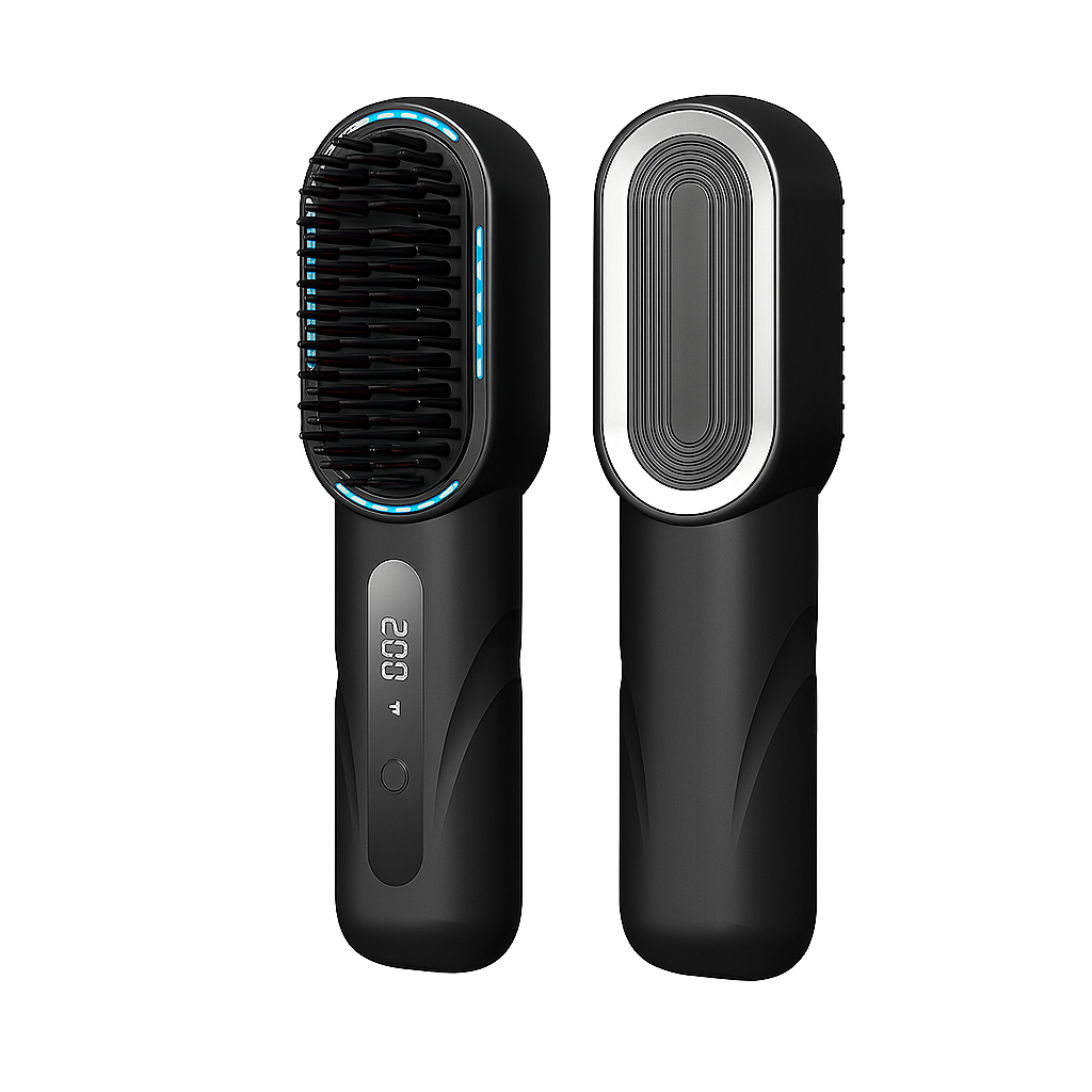 Hairly PRO - Brosse lissante et chauffante portable